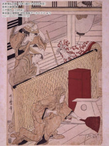 武家煤払の図/部分-19世紀-喜多川歌磨-東京国立博物館研究情報アーカイブズ